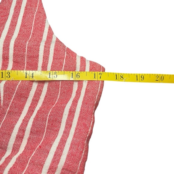 Anthropologie Red Striped Jumpsuit - Picture 11 of 15